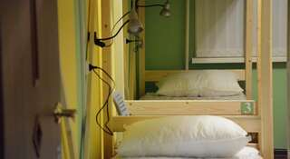Гостиница Ostrova Hostel Южно-Сахалинск Кровать в общем 6-местном номере для мужчин и женщин-1